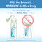 Dr. Brown's Natural-Flow Silicone Nipples (2 pack)