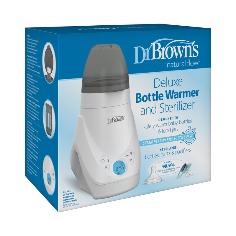 Dr. Brown's Deluxe Bottle Warmer & Sterilizer - White