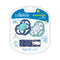 Dr. Brown's Advantage 2-Pack Stage 2 Pacifiers with Clip in Blue