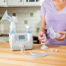 Dr. Brown’s Customflow Double Electric Quiet Breast Pump with Softshape Silicone Shields