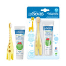 Dr. Brown Giraffe Toothbrush with Strawberry Toothpaste