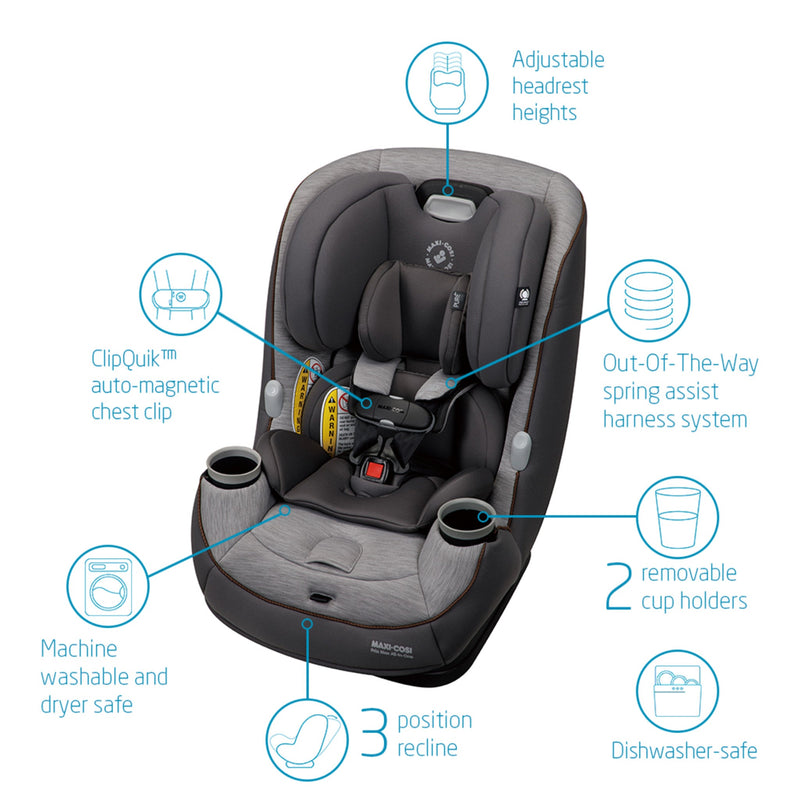 Maxi-Cosi Pria Max All-In-One Convertible Car Seat