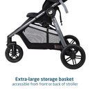 Maxi-Cosi Gia XP Luxe 3-Wheel Travel System With Mico Luxe Infant Car Seat