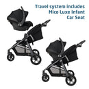 Maxi-Cosi Gia XP Luxe 3-Wheel Travel System With Mico Luxe Infant Car Seat