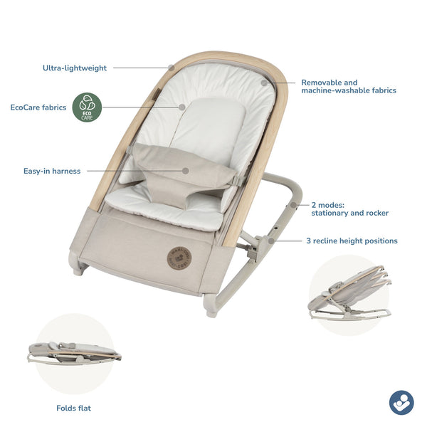 Maxi-Cosi Kori 2-in-1 Rocker, Classic Oat