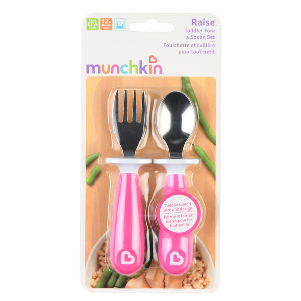 Munchkin Raise Fork & Spoon Set