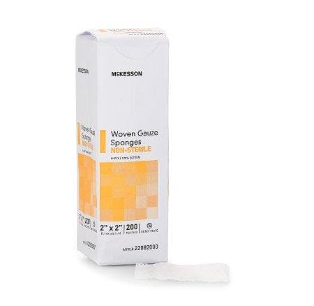 Mckesson Woven Gauze Sponge - Square NonSterile - Senior.com Gauze Sponges