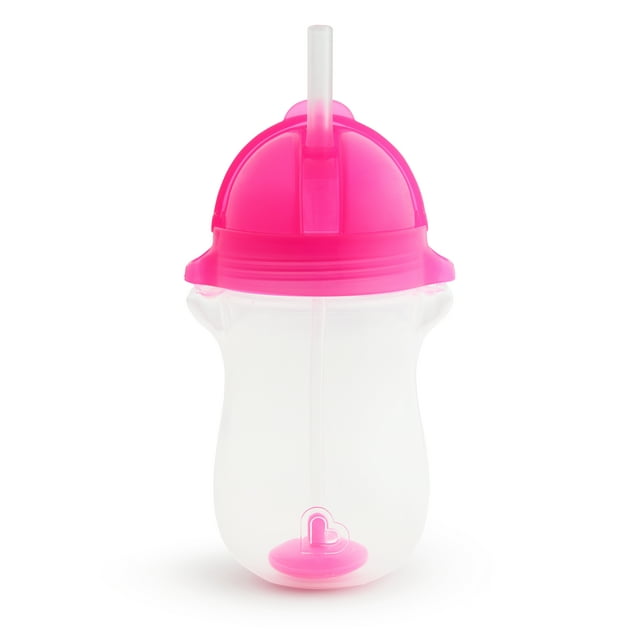 Munchkin Any Angle Click Lock Weighted Straw Cup 10oz