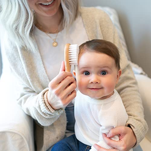 Dr. Brown Soft and Safe Baby Brush + Comb