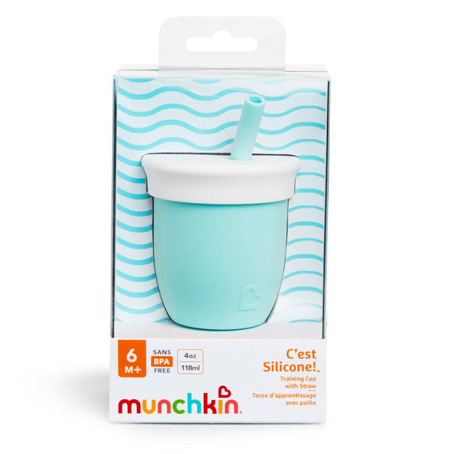 Munchkin C’est Silicone! Open Training Cup and Straw Cup