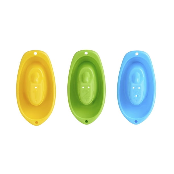 Munchkin Little Boat Trains Bath Toys, 3 Pack