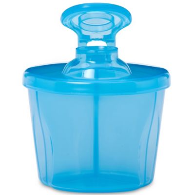 Dr. Brown s Travel Formula Dispenser with Lid BPA Free in Blue