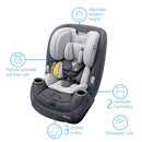 Maxi-Cosi Pria All-in-One Convertible Car Seat