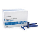 McKesson Single Edge Twin Blade Disposable Razor - Box of 50