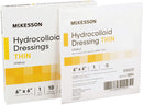 McKesson Hydrocolloid Dressing - Thin Flexible Square Pads