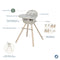 Maxi-Cosi Moa 8-in-1 Highchair, Classic Oat