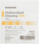 McKesson Hydrocolloid Dressing - Thin Flexible Square Pads