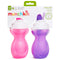 Munchkin® Click Lock™ Flip Straw Toddler Sippy Cup, 9 Ounce, 2 Pack