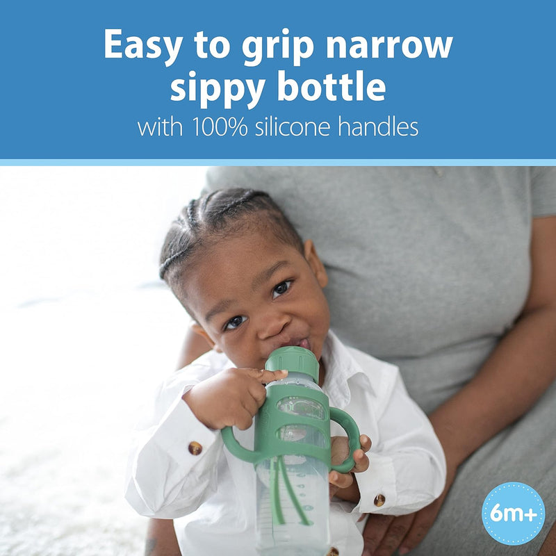 Dr. Brown’s Milestones Narrow Sippy Bottle 8 oz.