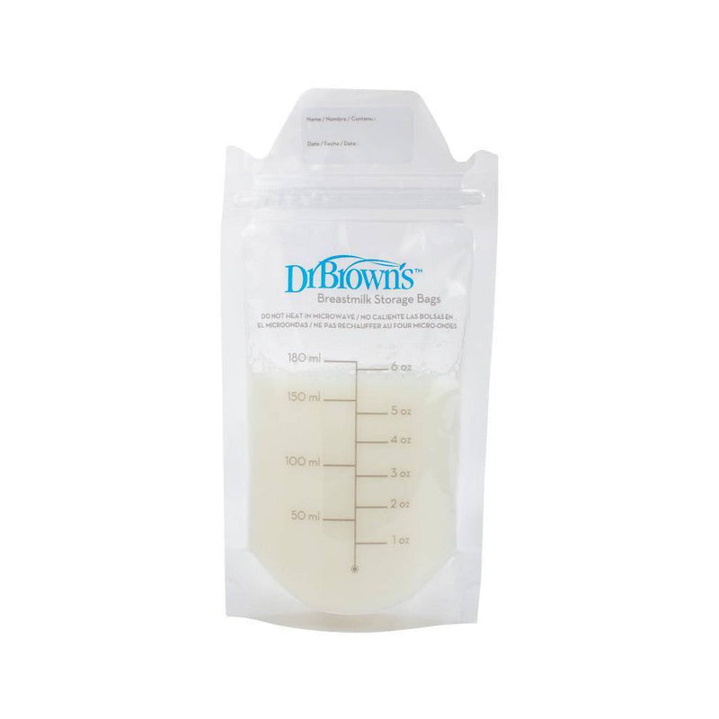 Dr. Brown's Breast Milk Storage And Freezer Bags - 50ct