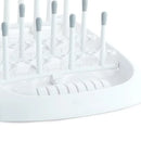 Munchkin Folding Baby Bottle Countertop Drying Rack, Includes 16 Tall and Short Pegs, Built-in Reservoir