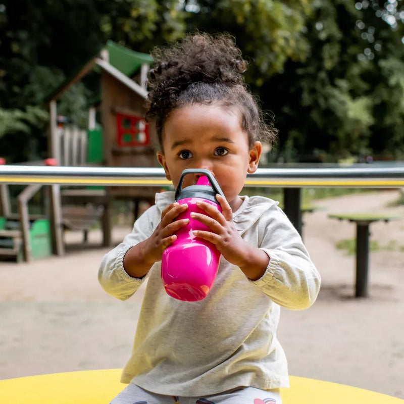 Tommee Tippee 9 fl oz Insulated Non-Spill Portable Sippy Toddler Cups - Pink/Mint - 2pk