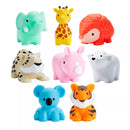 Munchkin Wild Animal Bath Toy Squirts - 8pk