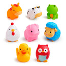 Munchkin Farm Squirts Bath Toy 8 Pack