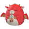 12-Inch Baiden the Red Dragon with Boba Drink