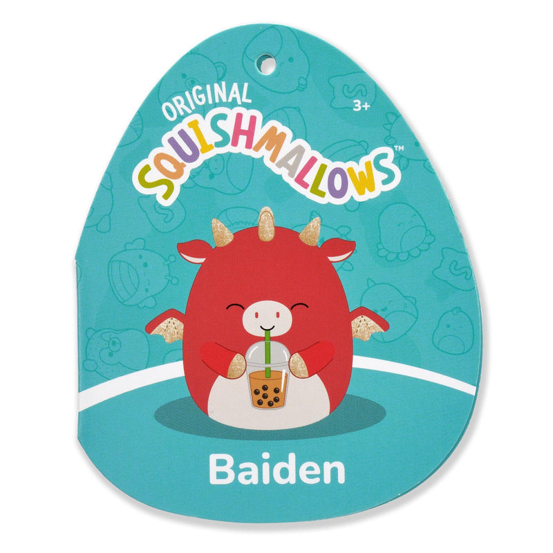 12-Inch Baiden the Red Dragon with Boba Drink