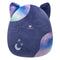 12-Inch Metta the Navy Blue Cat With Celestial Spots