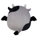 12-Inch Bridgette the Grey and Black Cow Bat