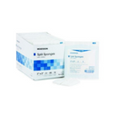 McKesson I.V. Drain Split Dressing Sponges - Sterile Poly / Rayon Blend - Senior.com Sponges