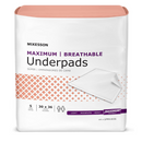 Mckesson Disposable Underpads Breathable Max - Heavy Absorbency - Senior.com Underpads