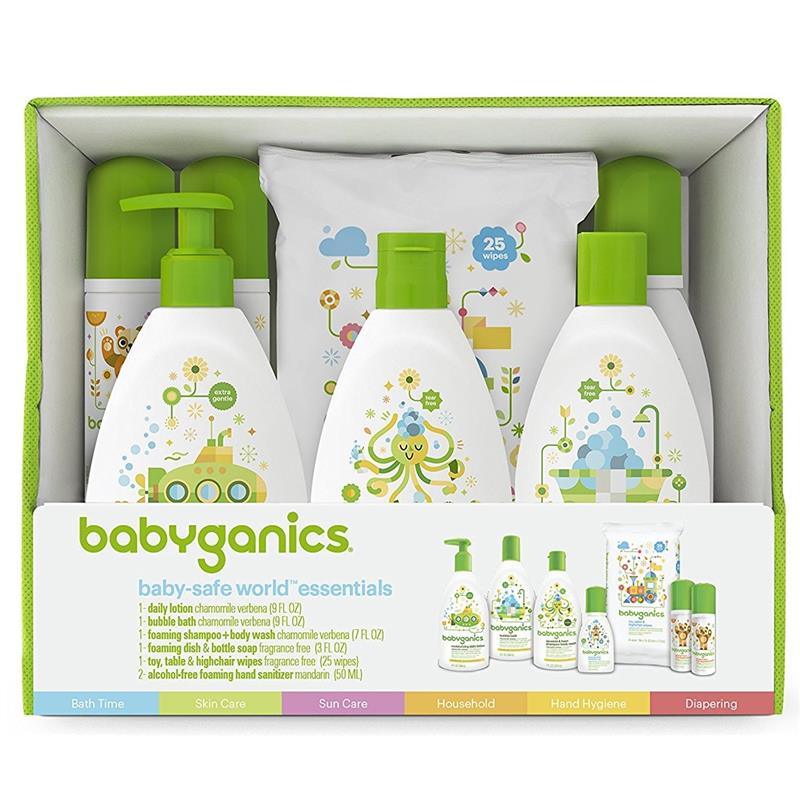 Babyganics Baby Safe World Essentials Kit