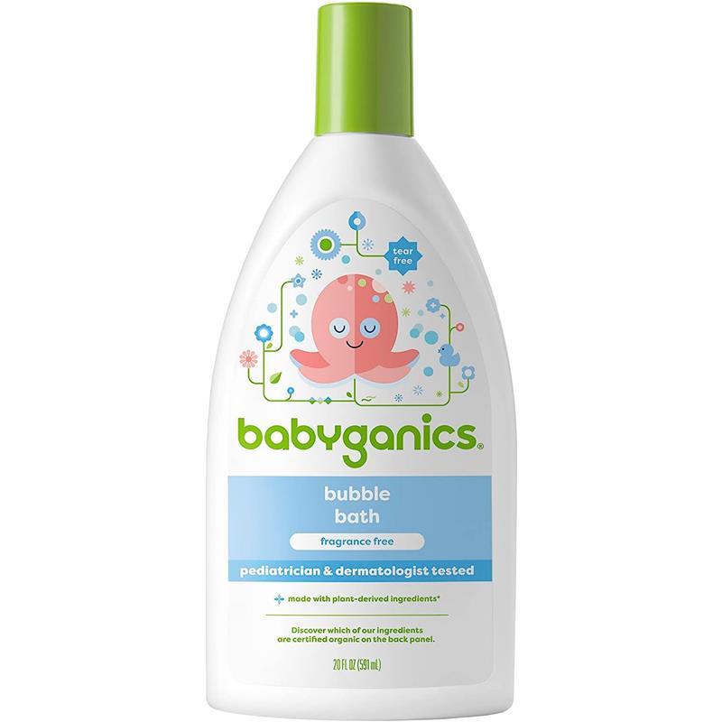 Babyganics Bubble Bath, 12 oz