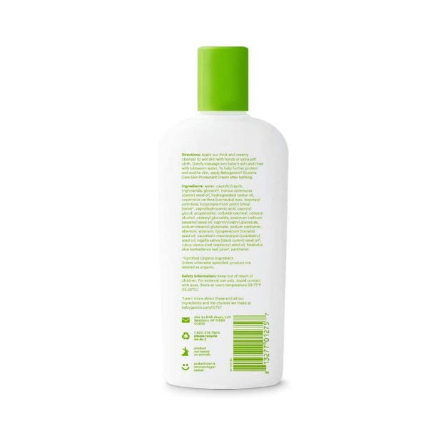 Babyganics Cream Baby Body Wash,8oz