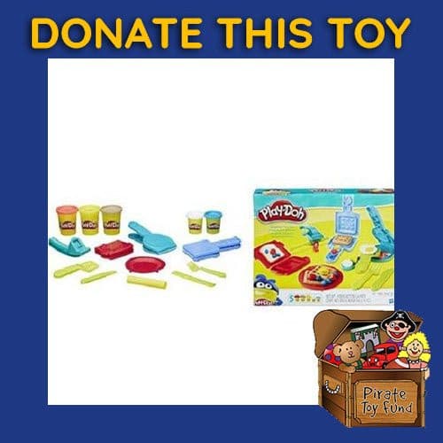 DONATE THIS TOY - Pirate Toy Fund -  Play-Doh Tools and Playset Pack - Breakfast Time Set