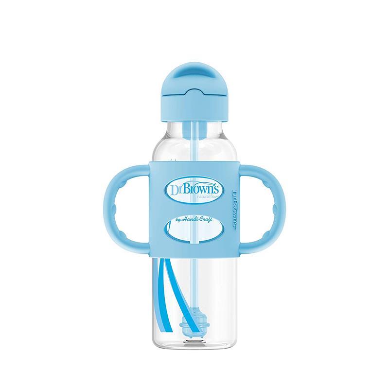 Dr. Brown 8oz Narrow Sippy Straw Bottle