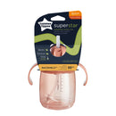 Tommee Tippee Superstar Weighted Straw Cup for Toddlers, Pink