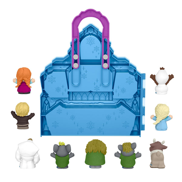 Disney Frozen Carry Along Castle Case by Little People