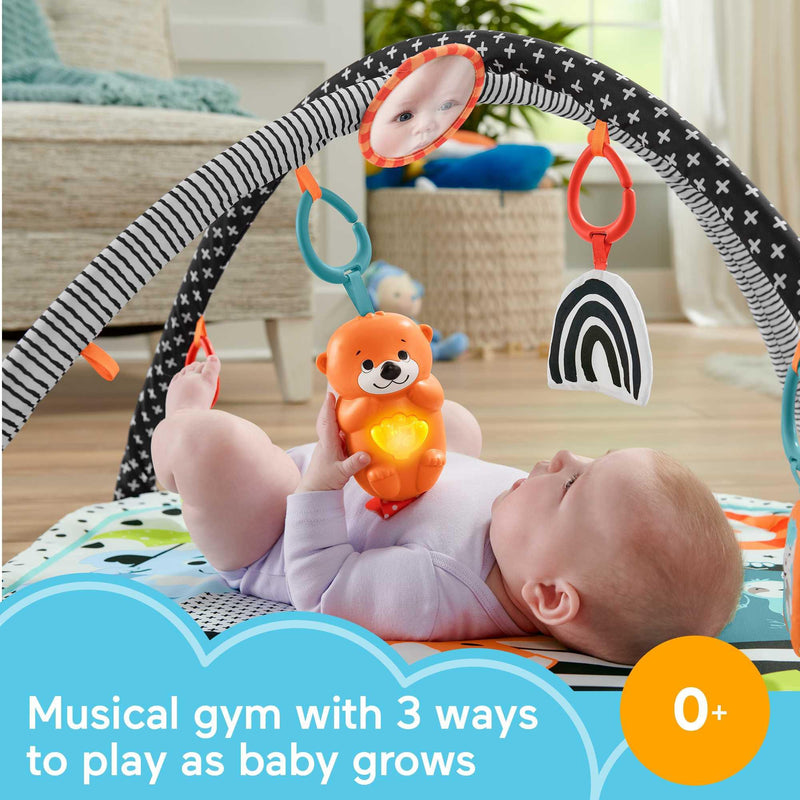 Fisher-Price 3-in-1 Music, Glow and Grow Gym