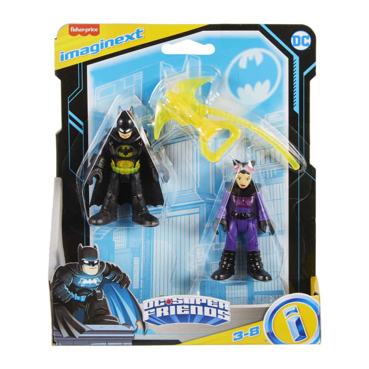 Fisher-Price Imaginext - DC Super Friends Basic Assortment: Batman & Catwoman