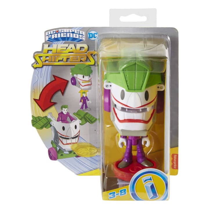 Fisher-Price Imaginext - DC Super Friends Head Shifters Joker & Laff Mobile