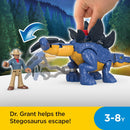 Fisher-Price Imaginext - Jurassic World Stegosaurus & Dr. Grant