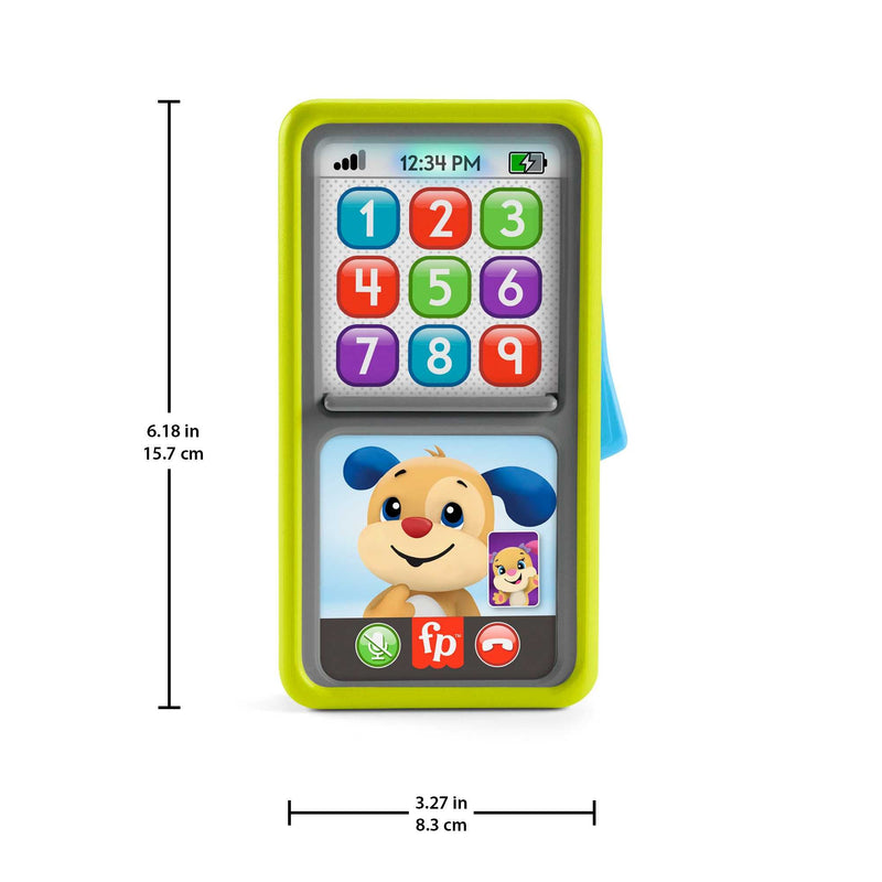 Fisher-Price Laugh & Learn 2-in-1 Slide to Learn Smartphone