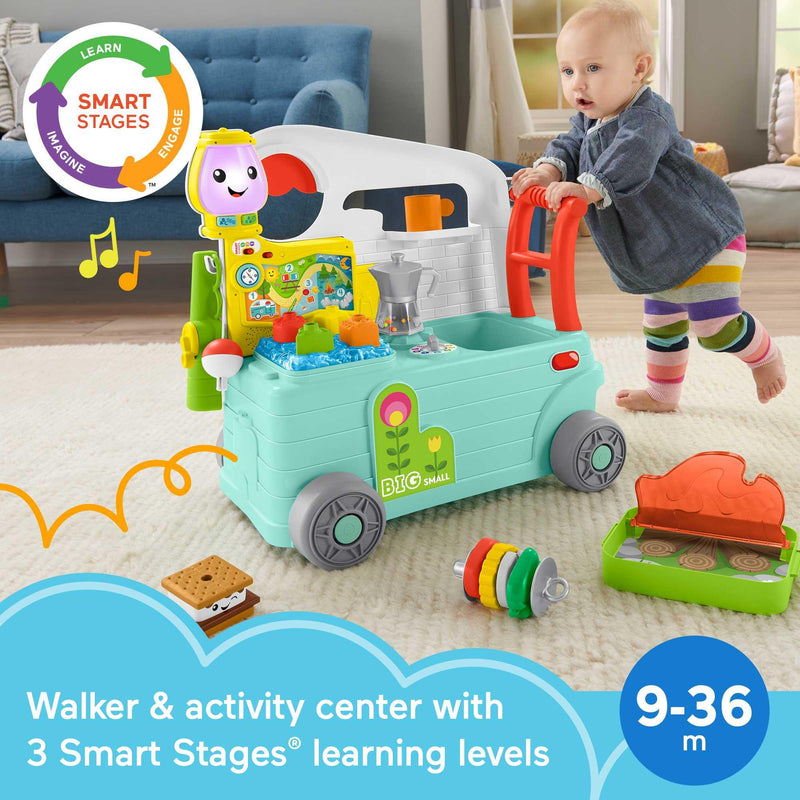 Fisher-Price Laugh & Learn 3-in-1 On-the-Go Camper