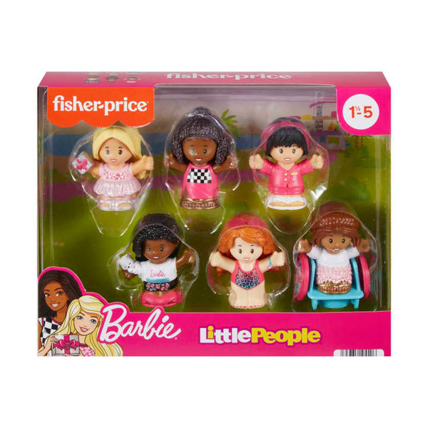 Fisher-Price Little People - Barbie Figure 6-Pack