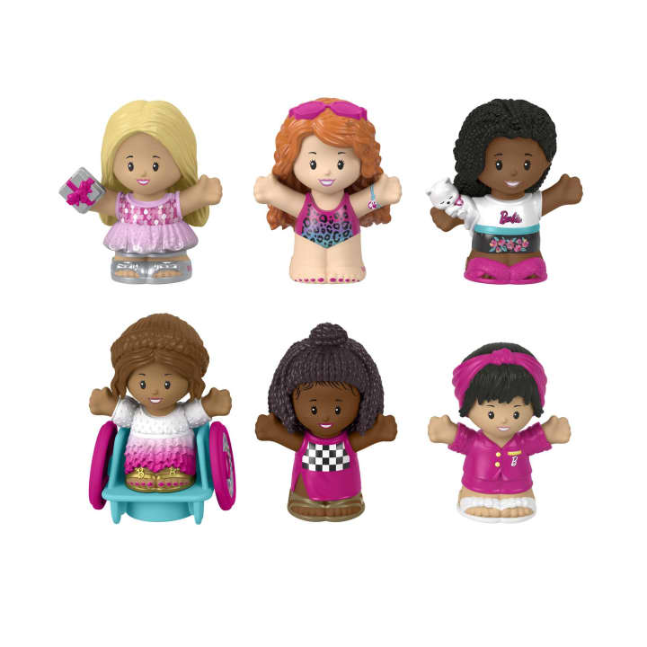 Fisher-Price Little People - Barbie Figure 6-Pack