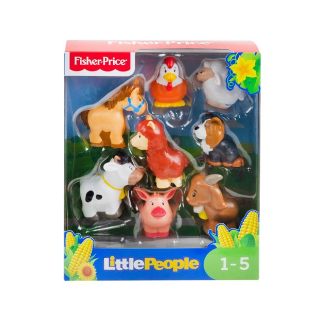 Fisher-Price Little People - Farm Animal Assortment - 8 pack